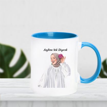Mavi Kulplu Kupa