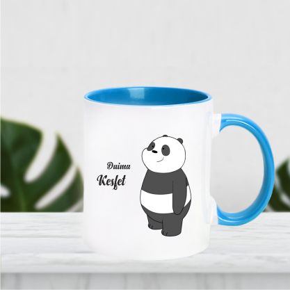 Mavi Kulplu Kupa