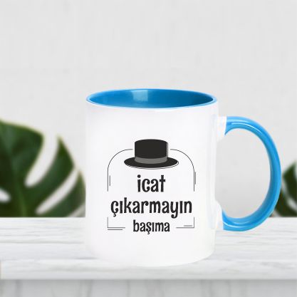 Mavi Kulplu Kupa