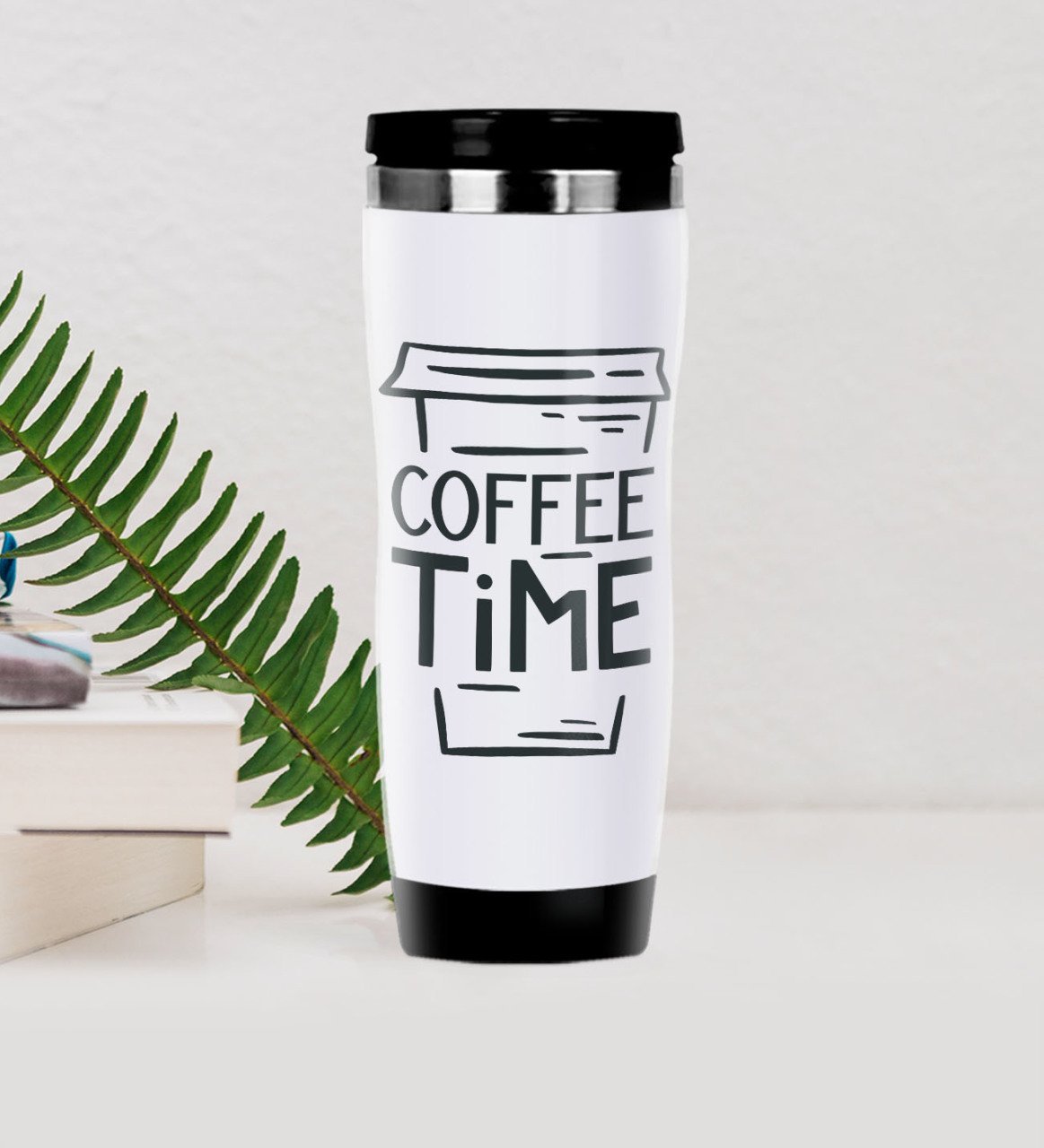 BK Gift Coffee Tasarımlı Çelik Termos Bardak-13