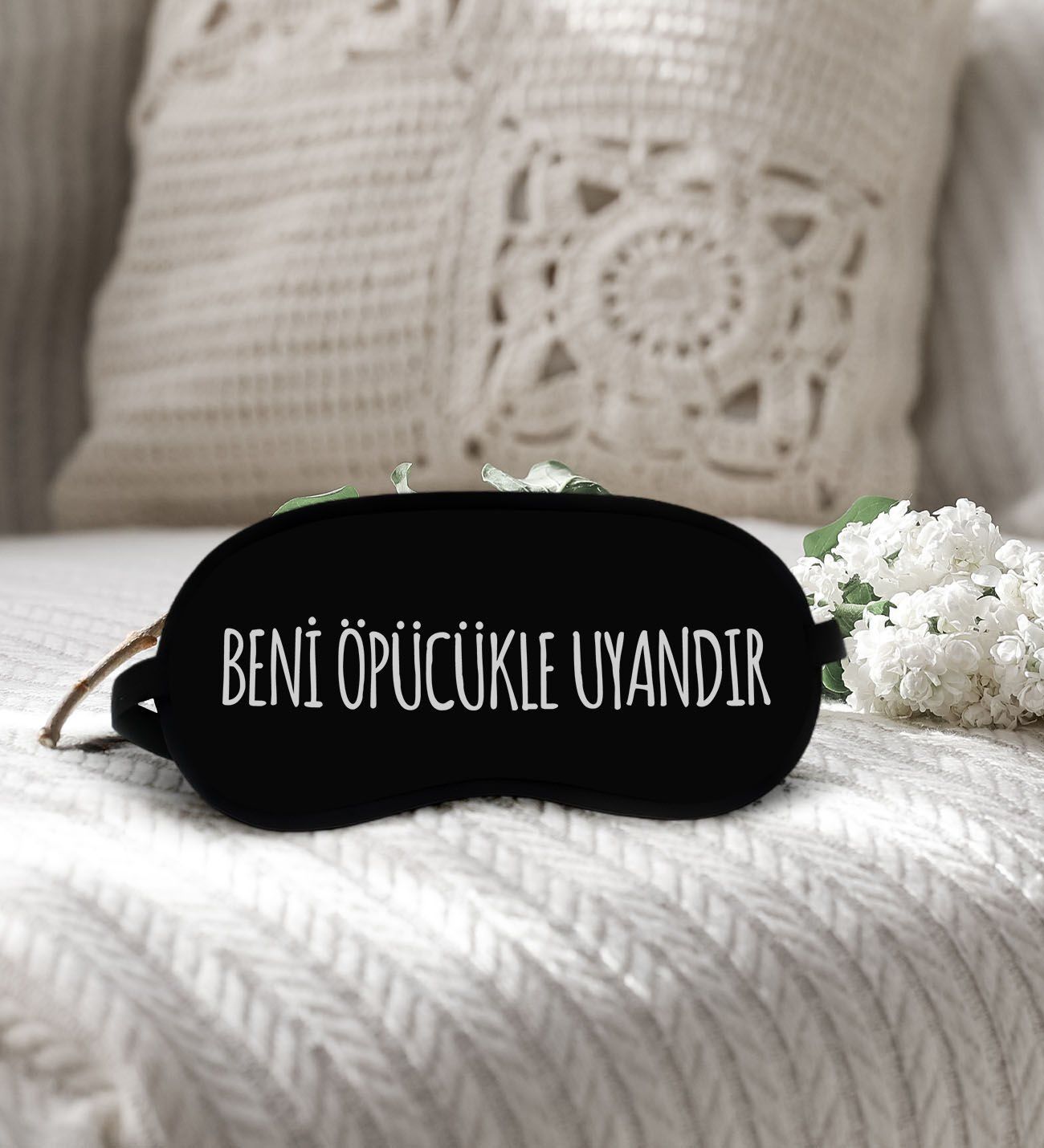 BK Gift Esprili Uyku Göz Bandı, Arkadaşa Hediye, Doğum Günü Hediyesi, Uyku Bandı-2-22