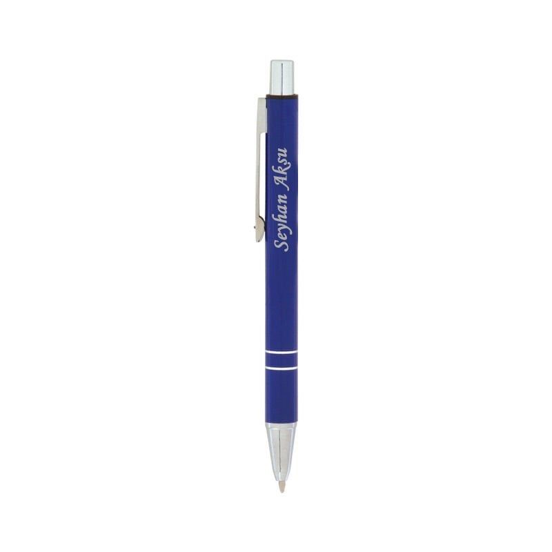 BK Gift Kişiye Özel İsimli 556 Mini Lacivert Metal Tükenmez Kalem BK Gift Kişiye Özel İsimli 556 Mini Lacivert Metal Tükenmez Kalem
