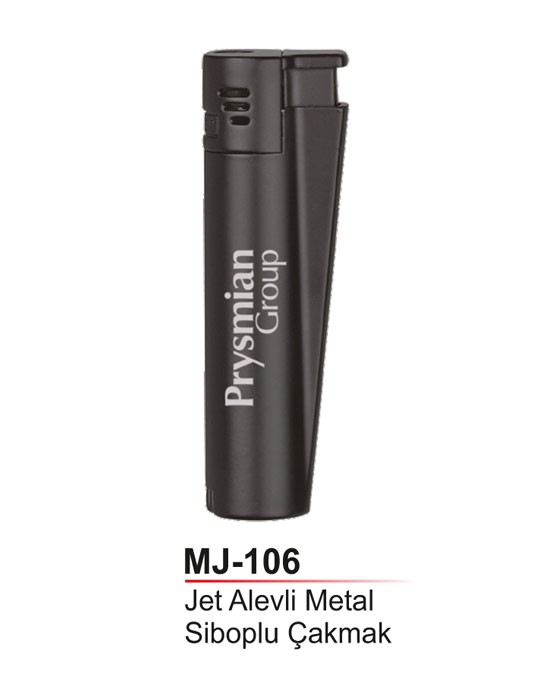 Jet Alevli Metal Siboplu Çakmak