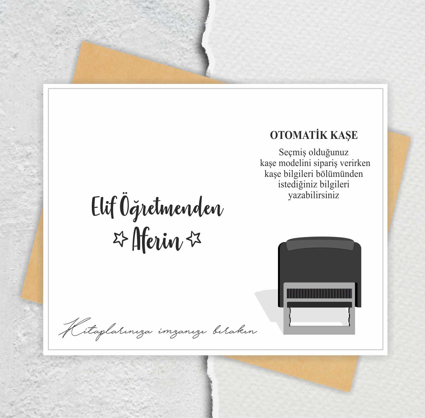 Dikdörtgen Kaşe